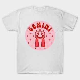 Gemini Zodiac Sign T-Shirt